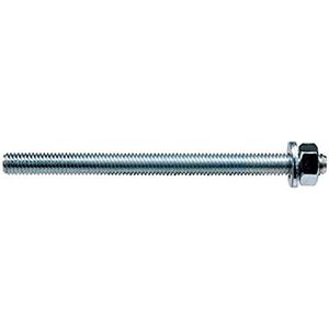 fischer 090452 ankerstang FIS A M 12 x 180 R roestvrij staal, 10 stuks, zilver