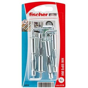 Fischer HM 5 x 65 WH K NV Hollewandplug 65 mm 10 mm 090926 1 set(s)