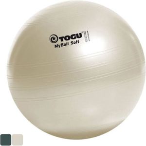 TOGU Bodybal Soft - 55 cm - wit- trainings bal - fitness bal