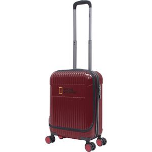 National Geographic Harde Koffer / Trolley / Reiskoffer - 55 cm (S) - Transit - Rood