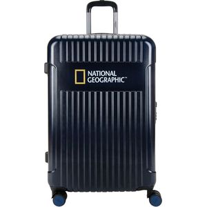 National Geographic Harde Koffer / Trolley / Reiskoffer - 76.5 cm (Large) - Transit - Zwart