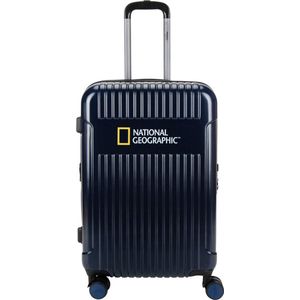 National Geographic Transit L - harde bagage reiskoffer Blauw