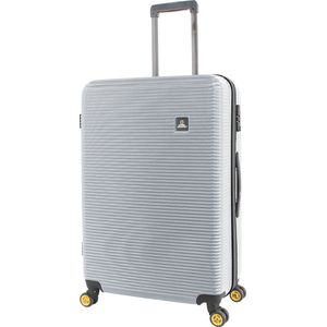 National Geographic Harde Koffer / Trolley / Reiskoffer - 76 cm (Large) - Abroad - Zilver