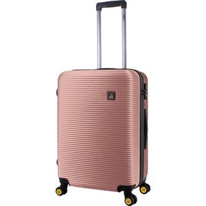 National Geographic Harde Koffer / Trolley / Reiskoffer - 67 cm (Medium) - Abroad - Rose goud