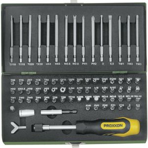 Proxxon - Super Veiligheids- en Speciale Bitset - 75-delig - Staal
