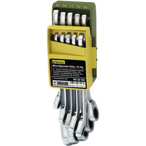 Proxxon - MicroSpeeder Ringsleutels - Slanke Uitvoering - CrV-Staal - Verchroomd