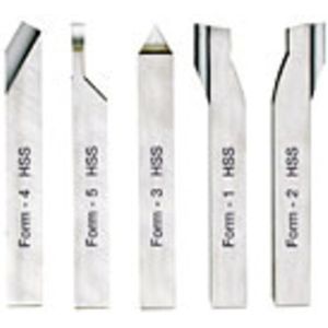 Proxxon - Draaibeitelset - HSS - 5dlg - 8x8x80 Mm