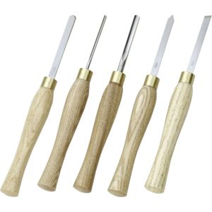 Proxxon - Houtdraaibeitelset - 5-delig - modelbouwsets - Gedetailleerd houtdraaiwerk