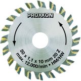 PROXXON 28017 cirkelzaagblad hardmetaal - uitgerust (20 tanden) Single