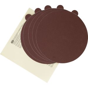 Proxxon 28972 Corindon Sample Sanding Discs voor TSG 250/E Graan 150, 5 eenheden, metaal