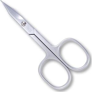 Credo - Manicureschaartje - 9 cm - Verchroomd Roestvast Staal - Dubbelfunctie