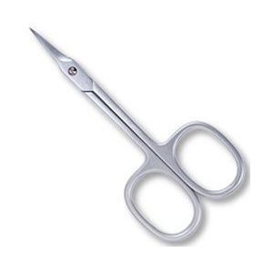 CREDO Schaar 8 cm, met torenpunt, mat chroom