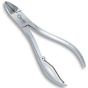 Credo - Nageltang - 12 cm - Mat Chroom - Afgeronde Punten