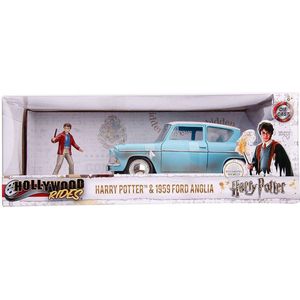 Jada – Harry Potter – auto Ford Anglia 1959 – schaal 1:24 – 1 figuur inbegrepen – 253185002