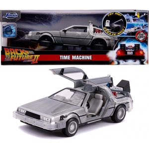 Jada - Back To The Future - DeLorean Tijdmachine - Metaal - 1:24
