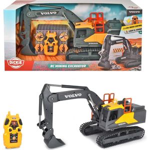 Dickie RC Volvo Mini Excavator Bestuurbare Graafmachine