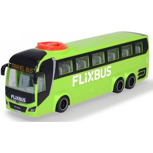 Dickie Toys - MAN FlixBus - Speelgoedbus - Groen - 27 cm