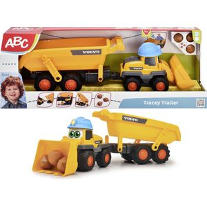 Simba - ABC - Tracey Trailer - Graafmachine - Kiepwagen - Licht en Geluid