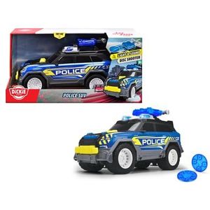 Dickie Toys - Politie SUV - Politiewagen - Drone - Licht en geluid - Vanaf 3 jaar