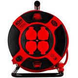 REV - Kabelhaspel - 40 m - 1.50 mm² - Spatwaterdicht - IP 44