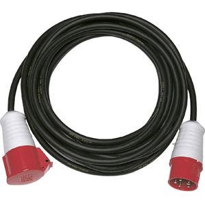 REV - CEE-verlengkabel - Zwart - H05VV-F 5G1,5 mm² - 20 m