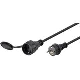 REV - Verlengkabel - Zwart - H05RR-F 3G1,5 mm² - 50 m