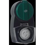 Timer - Stopcontact - Voor Binnen en Buiten - 16 A/3680 W - 55 x 118 x 82 mm