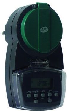 REV Digitale Outdoortimer met 8 Setting - Niet Voor Belgische Klanten
