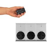 REV 0085010703 Stopcontactset Draadloos Binnen 1000 W