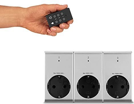 REV 0085010703 Stopcontactset Draadloos Binnen 1000 W