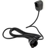 Verlengkabel - Zwart - H05VV-F - 3 Meter