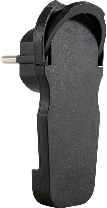 REV Stekkerdoos, schokbestendigeplatte stekker met vermogen, wit