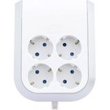 Stopcontacten - Grijs-Wit - MultiPower Adapter - 230 V~ 50 Hz 16 A 3500 W