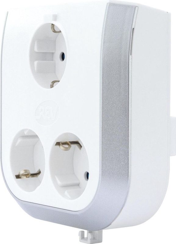 Stopcontacten - Grijs-Wit - MultiPower Adapter - 230 V~ 50 Hz 16 A 3500 W