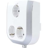 REV 0020330112-EF 3-voudig Stopcontactsplitter Wit