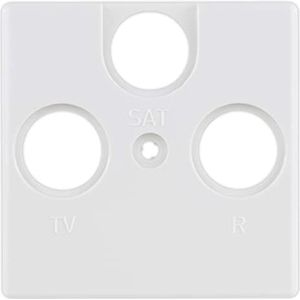 REV - Quadro - Afdekking Antennebus - Wit - Kunststof