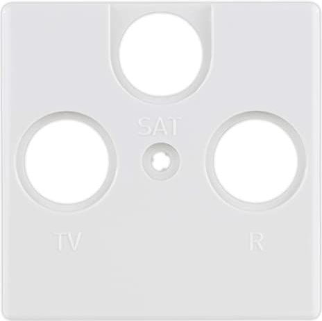 REV - Quadro - Afdekking Antennebus - Wit - Kunststof