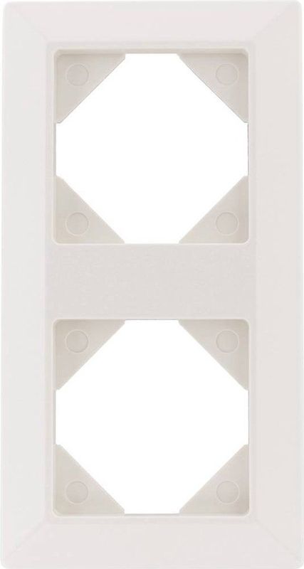 REV - Quadro - Stopcontacten Frame - Wit - Kunststof - 150 x 80 mm