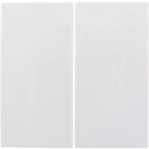 REV - Studio - Afdekking voor Wisselschakelaar - Wit - Kunststof