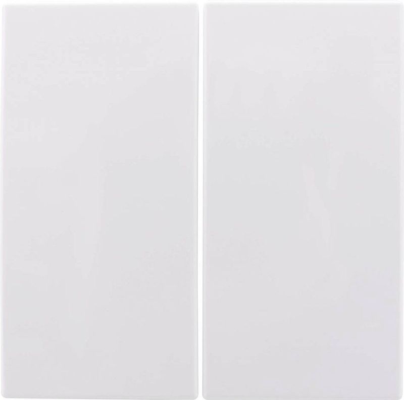 REV - Studio - Afdekking voor Wisselschakelaar - Wit - Kunststof