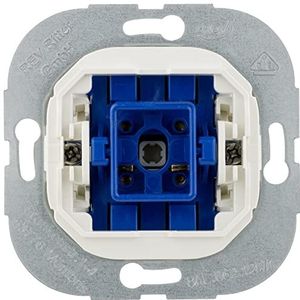 REV 0299310006 REV TECHNIK, knop - lichtschakelaar, 230 VAC, 10 A, inbouw, blauw