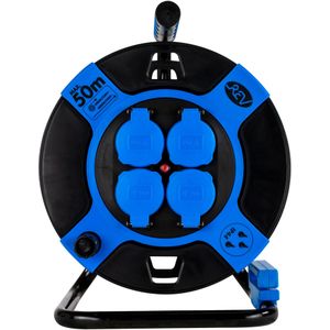 Leer-Trommel 4-voudig - Kunststof - Spatwaterdicht - Verhoogde Aanraakbescherming