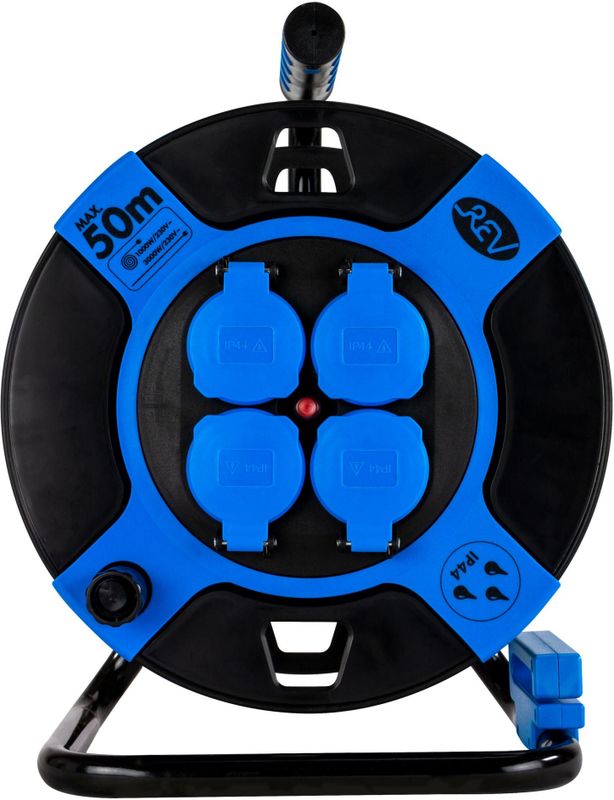 Leer-Trommel 4-voudig - Kunststof - Spatwaterdicht - Verhoogde Aanraakbescherming