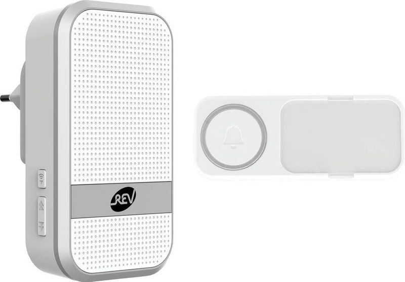 REV - Funkgong Orchestra - Belinstallatie - Wit - Draadloos - 58 Melodieën