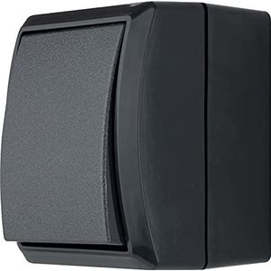 REV 0007301900 Schakelaar (opbouw) IP44 Antraciet