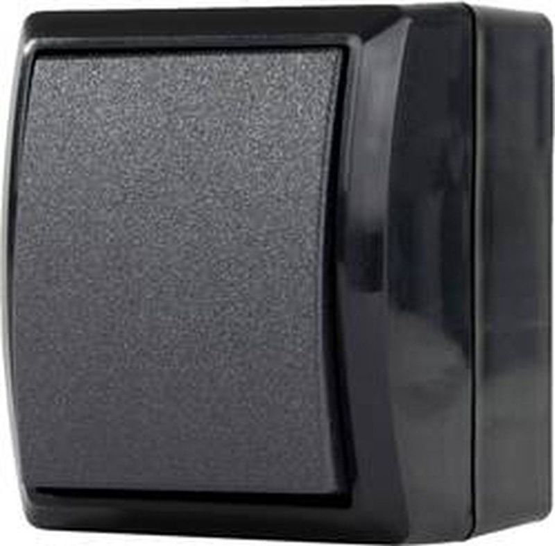 REV 0007301900 Schakelaar (opbouw) IP44 Antraciet