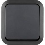 REV - Wisselschakelaar Compleet - AquaStorm - Lichtgrijs, Zwart - 1 stuk