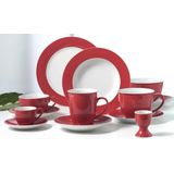 Ritzenhoff & Breker - DOPPIO - Kaffeebecher - Anthrazit - Porzellan - 4er Set