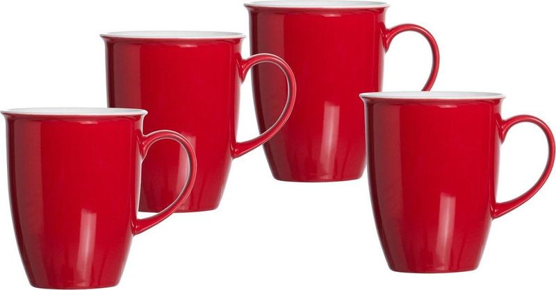 Ritzenhoff & Breker - DOPPIO - Kaffeebecher - Anthrazit - Porzellan - 4er Set