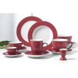 Ritzenhoff & Breker Untertasse Doppio Espressountertassen ø 12 cm 6er Set, (6 St)